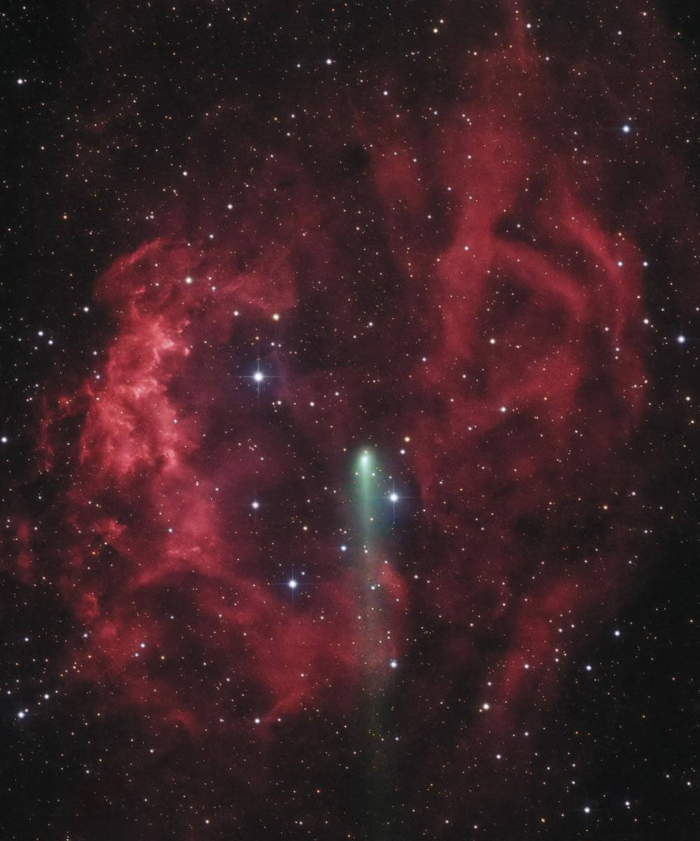 Astrofotógrafo Rosa cósmica