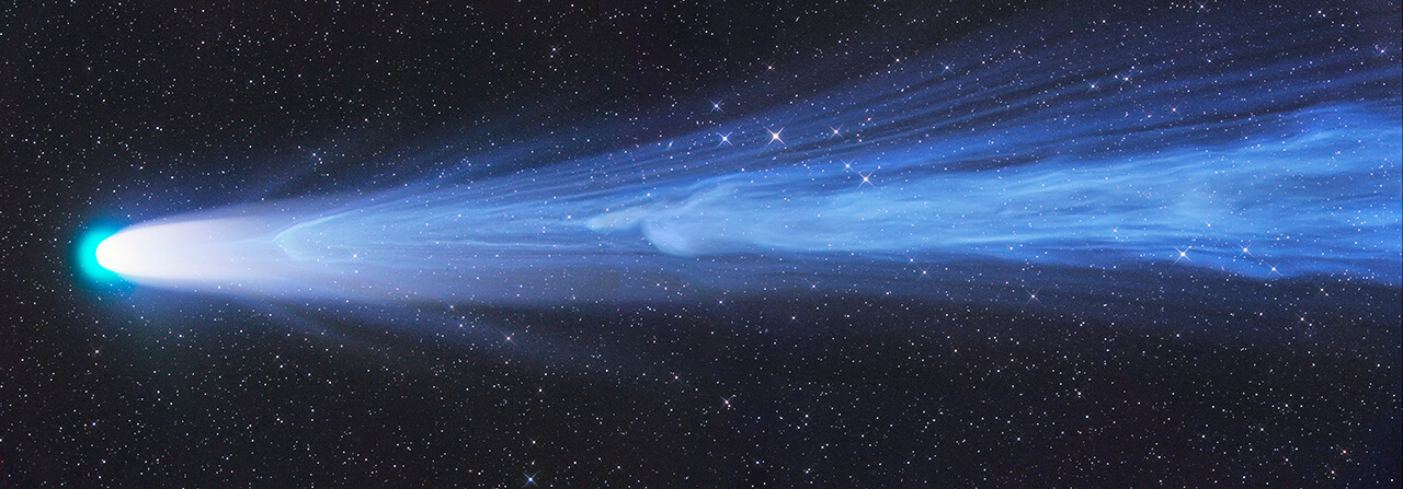 Cometa Leonard en Raging Blue
